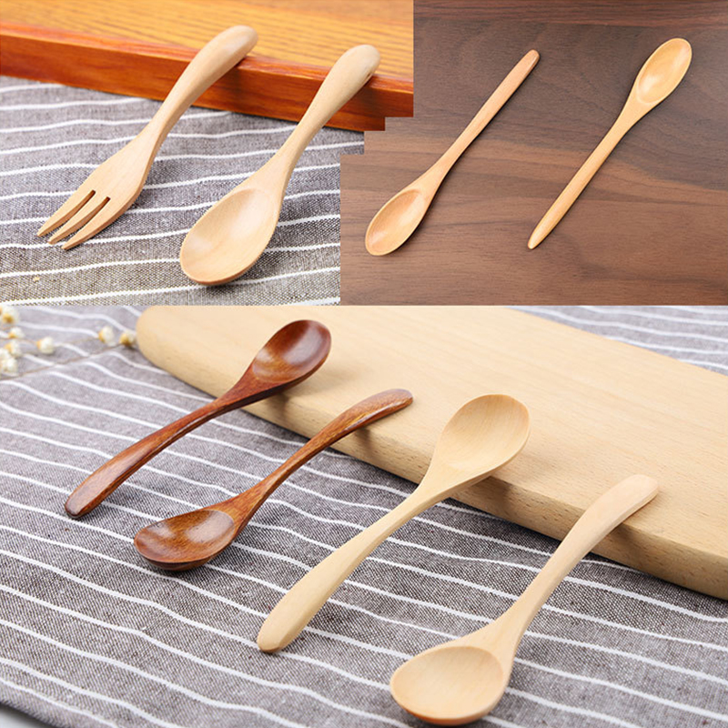 Bamboo Cutlery Travel - Activing Newly Wooden Camping Hiking Travel