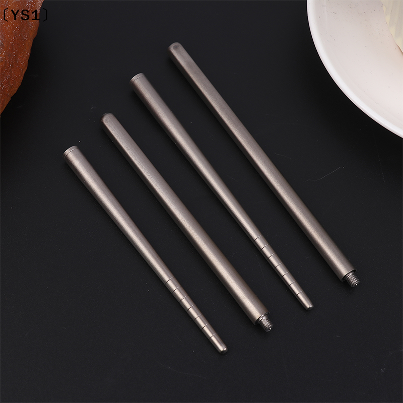 Bamboo Cutlery Travel - 〔YS1〕1Pair Titanium Alloy Chopsticks Portable Non-toxic