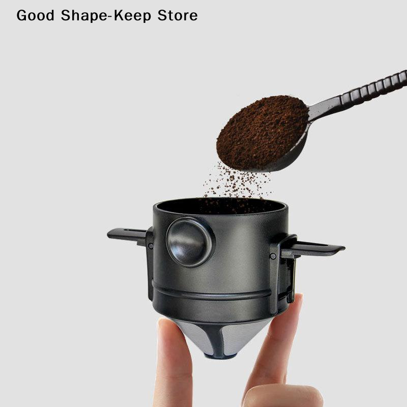 dailyPortable Coffee Filter Cu - Bamboo Cutlery Travel reseña y precio