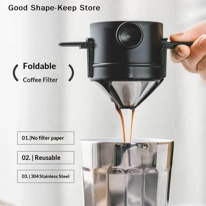 dailyPortable Coffee Filter Cu - Bamboo Cutlery Travel reseña y precio