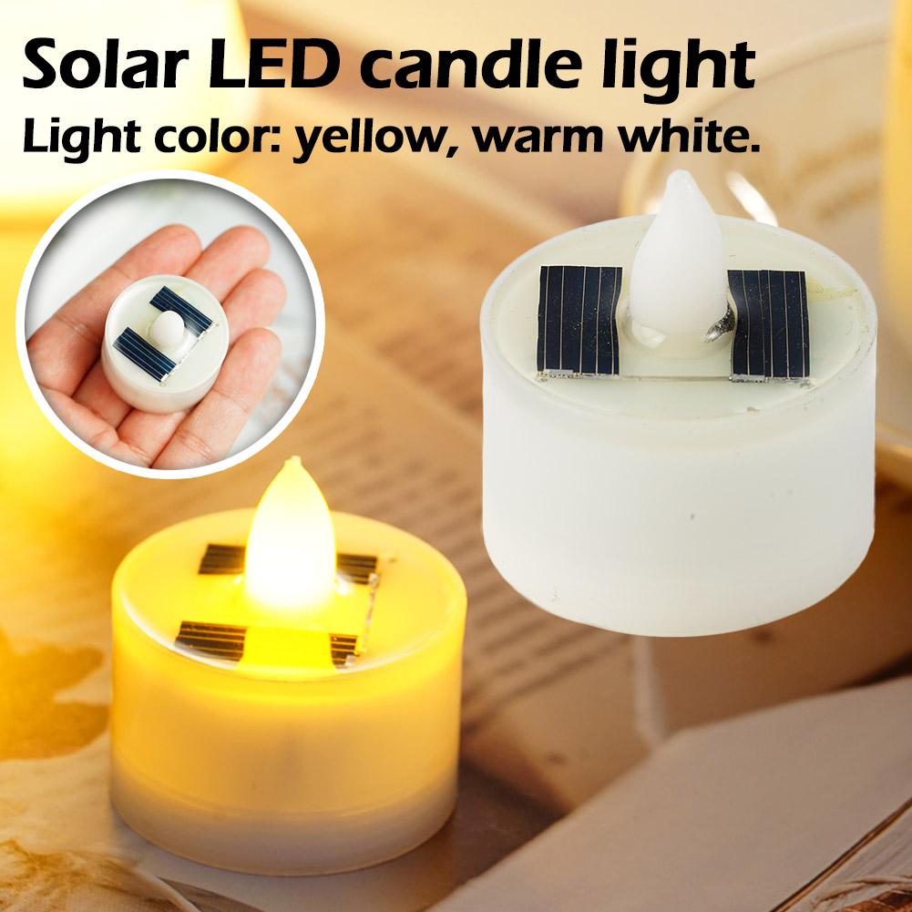 New Solar Candles Flameless LE - Beeswax Wrap Reusable reseña y precio