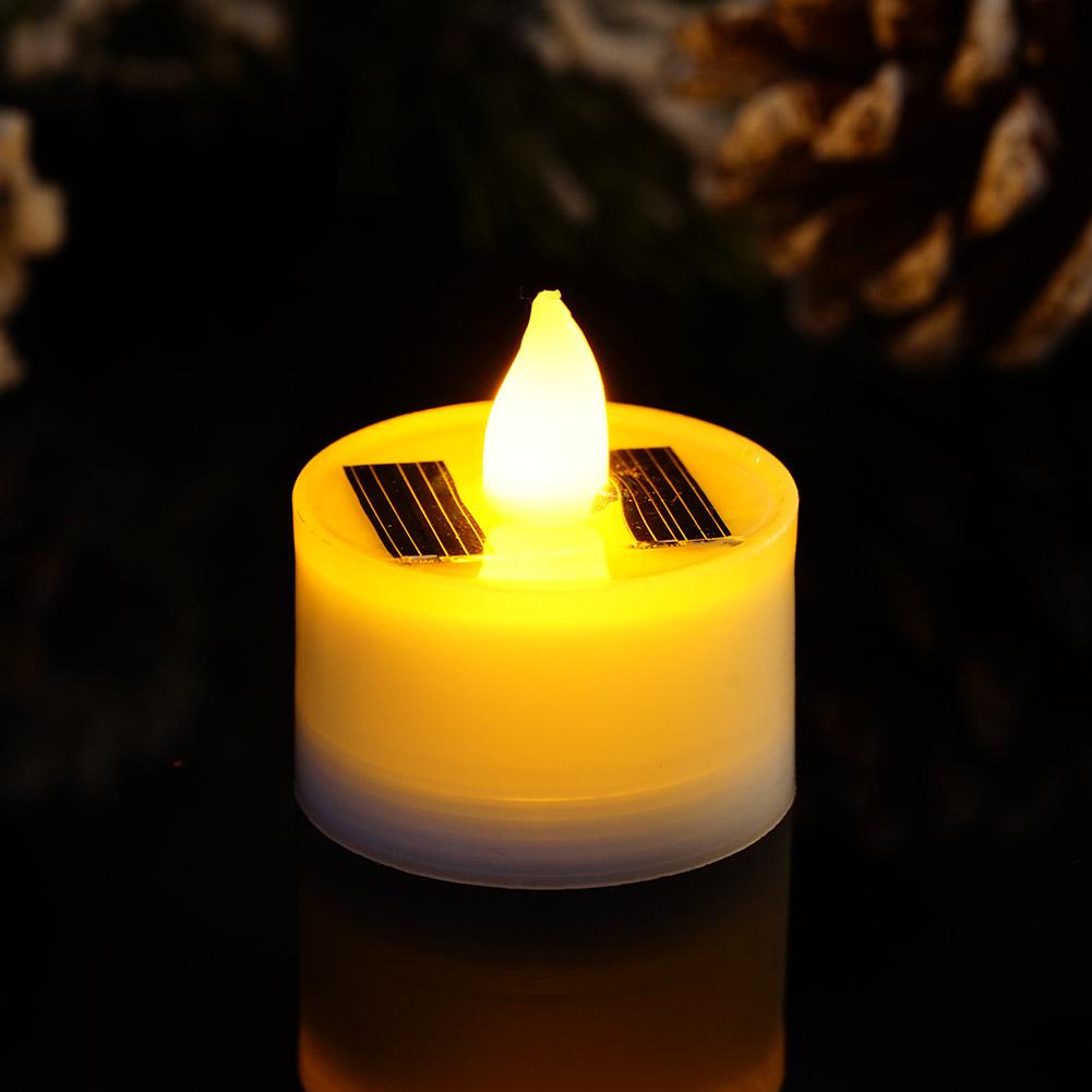 New Solar Candles Flameless LE - Beeswax Wrap Reusable reseña y precio