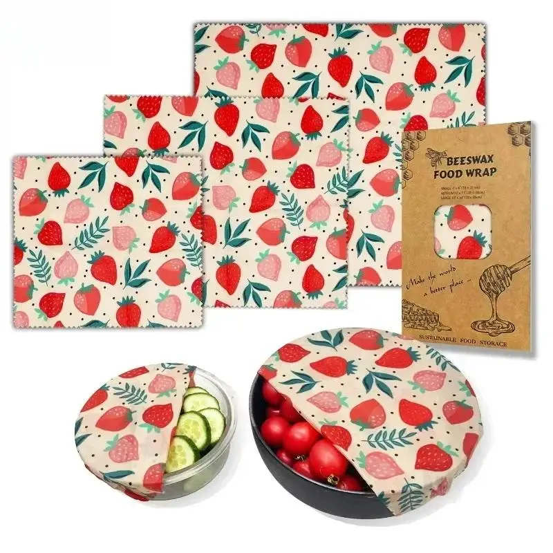 Eco-Friendly Beeswax Wrap Subs - Beeswax Food Cover reseña y precio