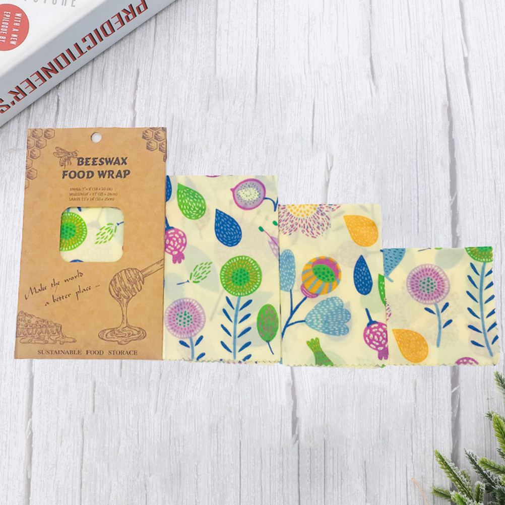 3pcs Beeswax Food Wraps Reusab - Beeswax Food Cover reseña y precio