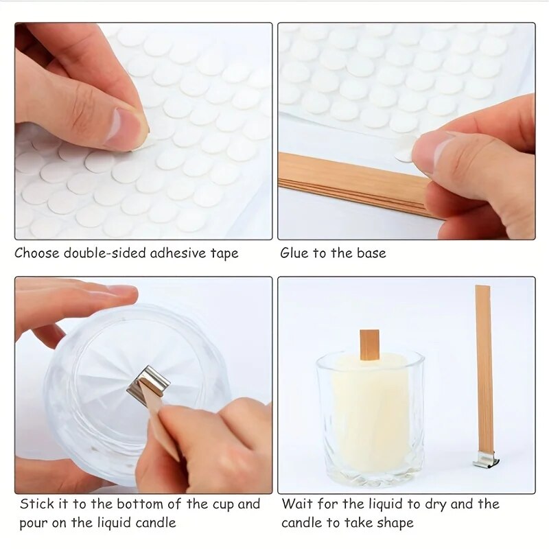30pcs High Quality Wooden Cand - Beeswax Wrap Reusable reseña y precio