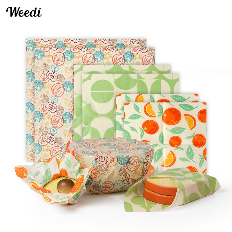 9Pack Reusable Beeswax Wraps,  - Beeswax Food Cover reseña y precio