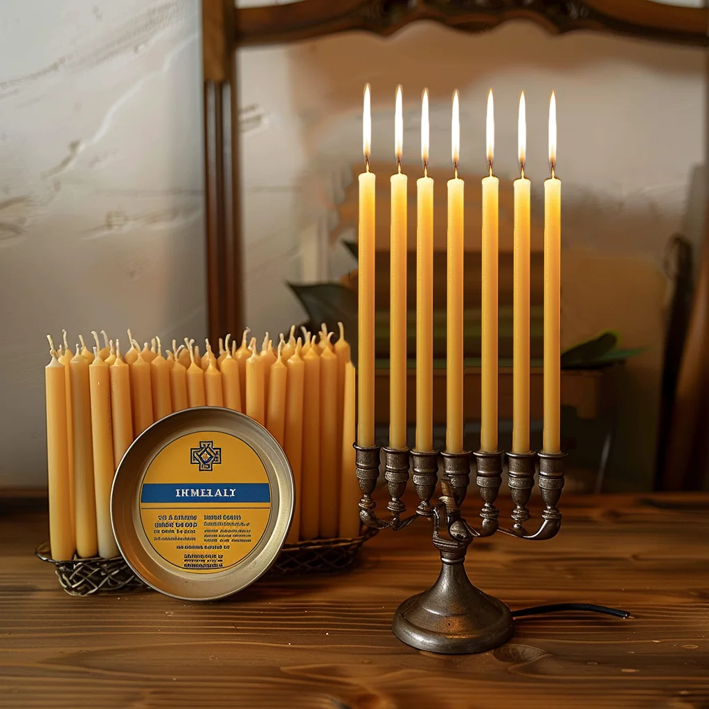 25PCS/1PACK Hanukkah Candle Na - Beeswax Wrap Reusable reseña y precio