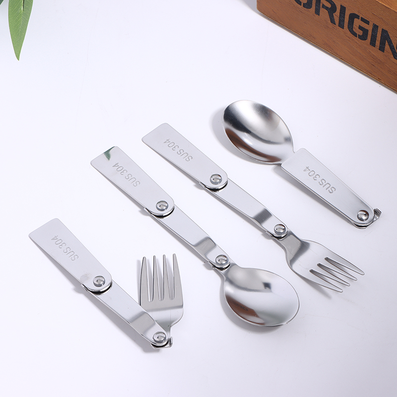 1Pc/3Pcs Portable Outdoor Cutl - Bamboo Cutlery Travel reseña y precio