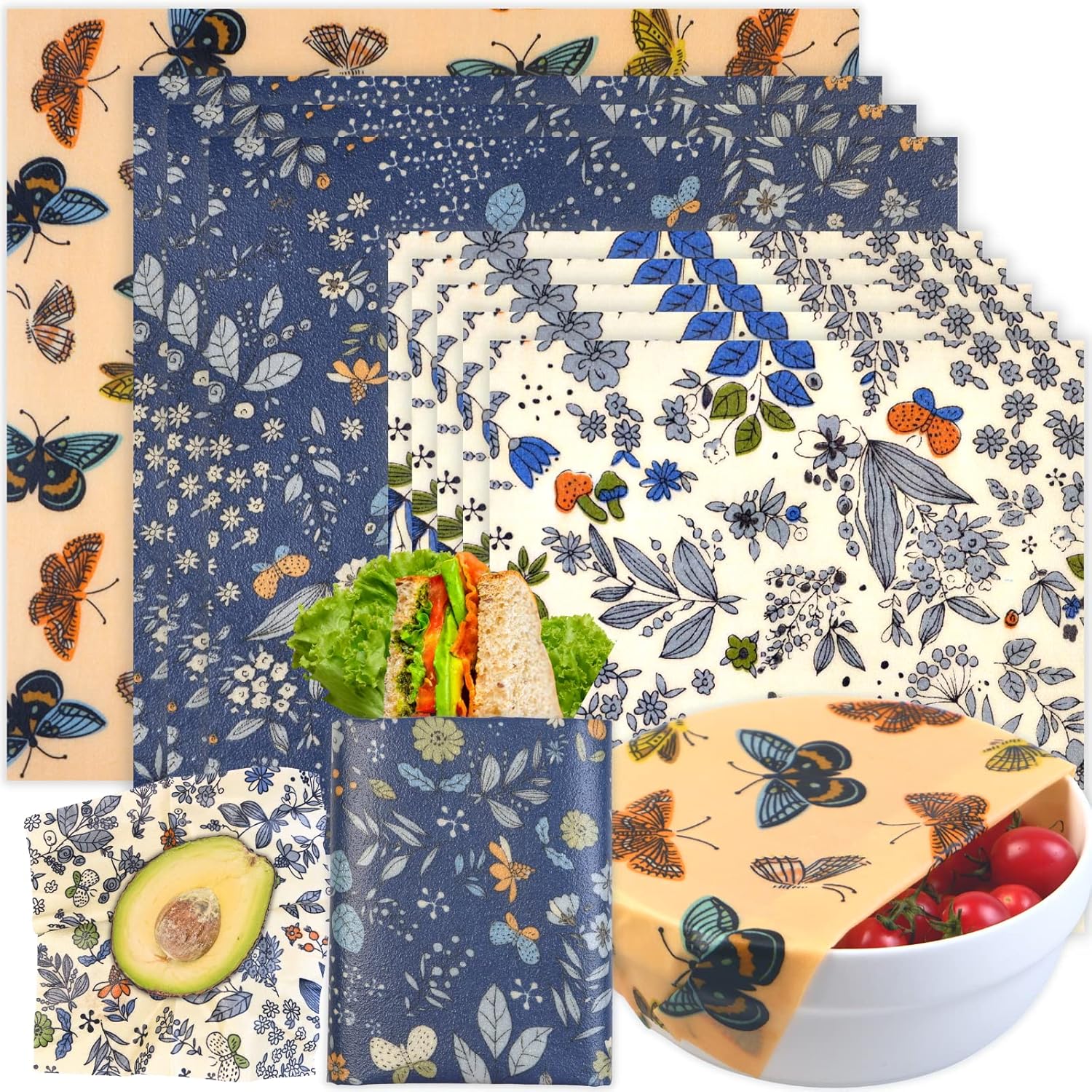 Eco-Friendly Beeswax Food Wrap - Beeswax Wrap Reusable reseña y precio