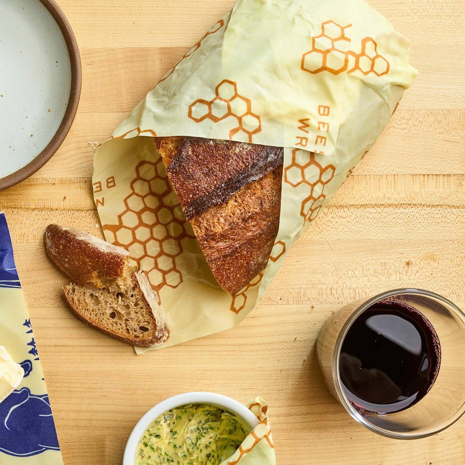 Reusable Beeswax Bread Wrap -  - Beeswax Wrap Reusable reseña y precio