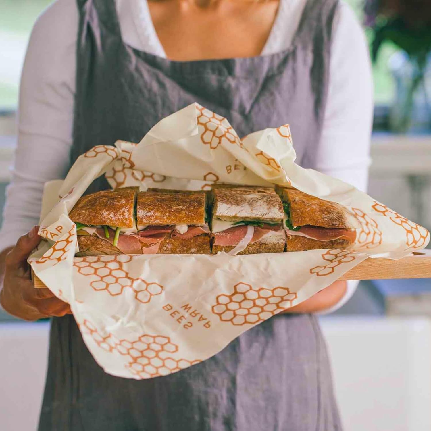 Reusable Beeswax Bread Wrap -  - Beeswax Wrap Reusable reseña y precio