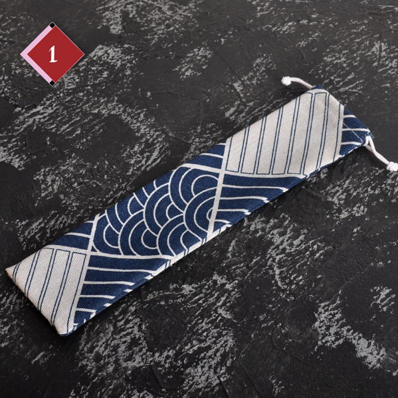 Portable Cutlery Bag Reusable  - Bamboo Cutlery Travel reseña y precio
