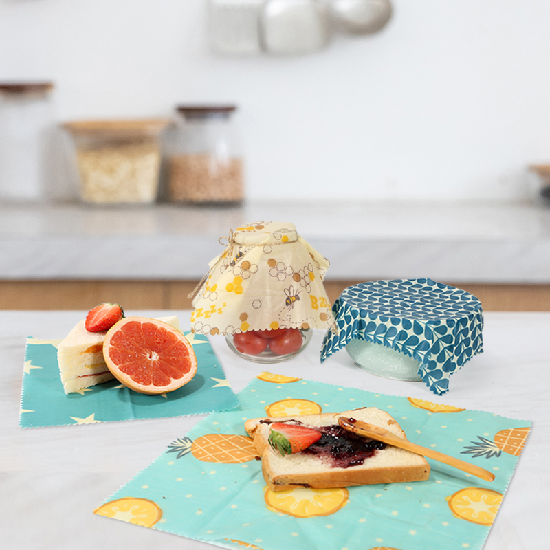 WEEDI 3Pack Reusable Beeswax W - Beeswax Food Cover reseña y precio