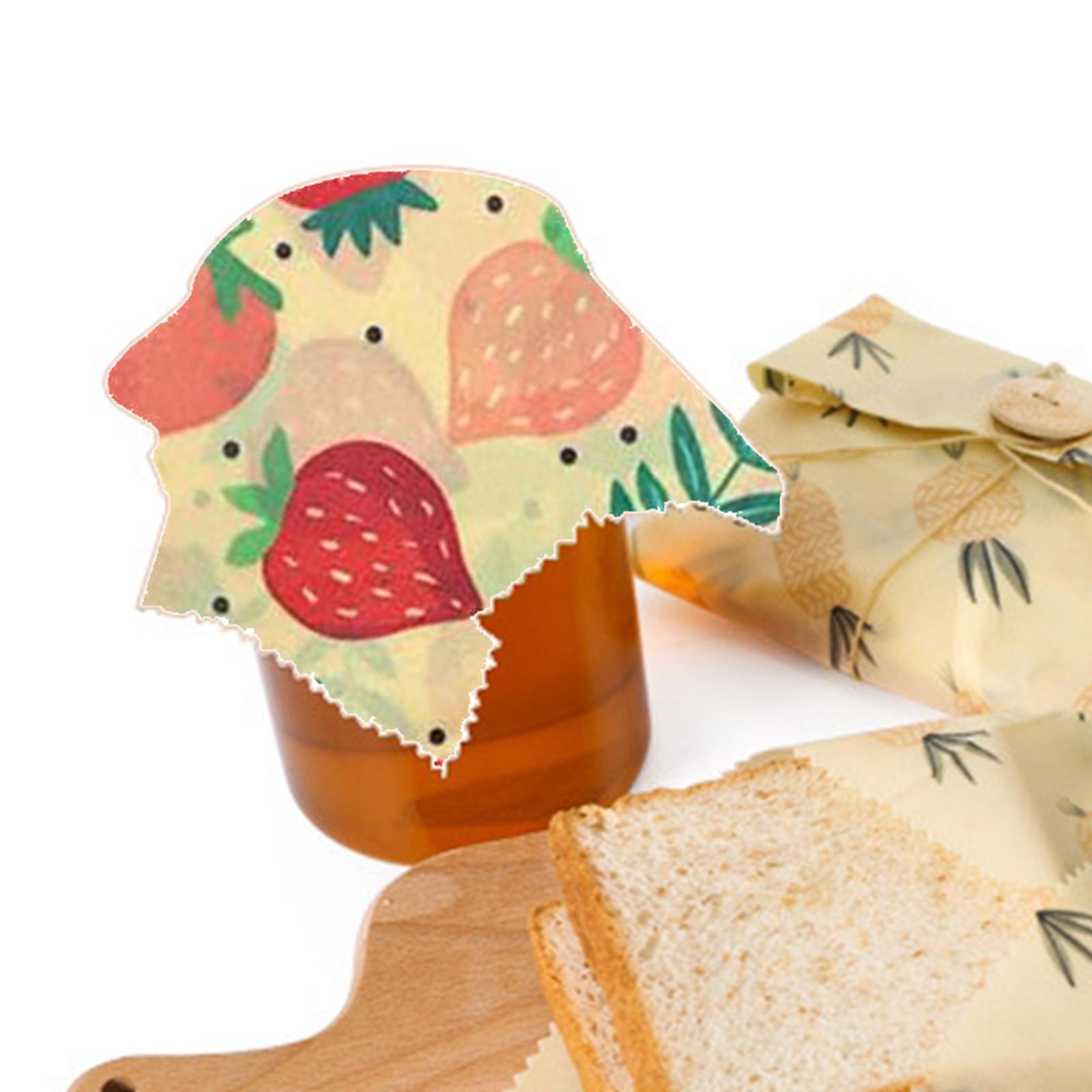 4x Beeswax Food Wraps for Wrap - Beeswax Food Cover reseña y precio