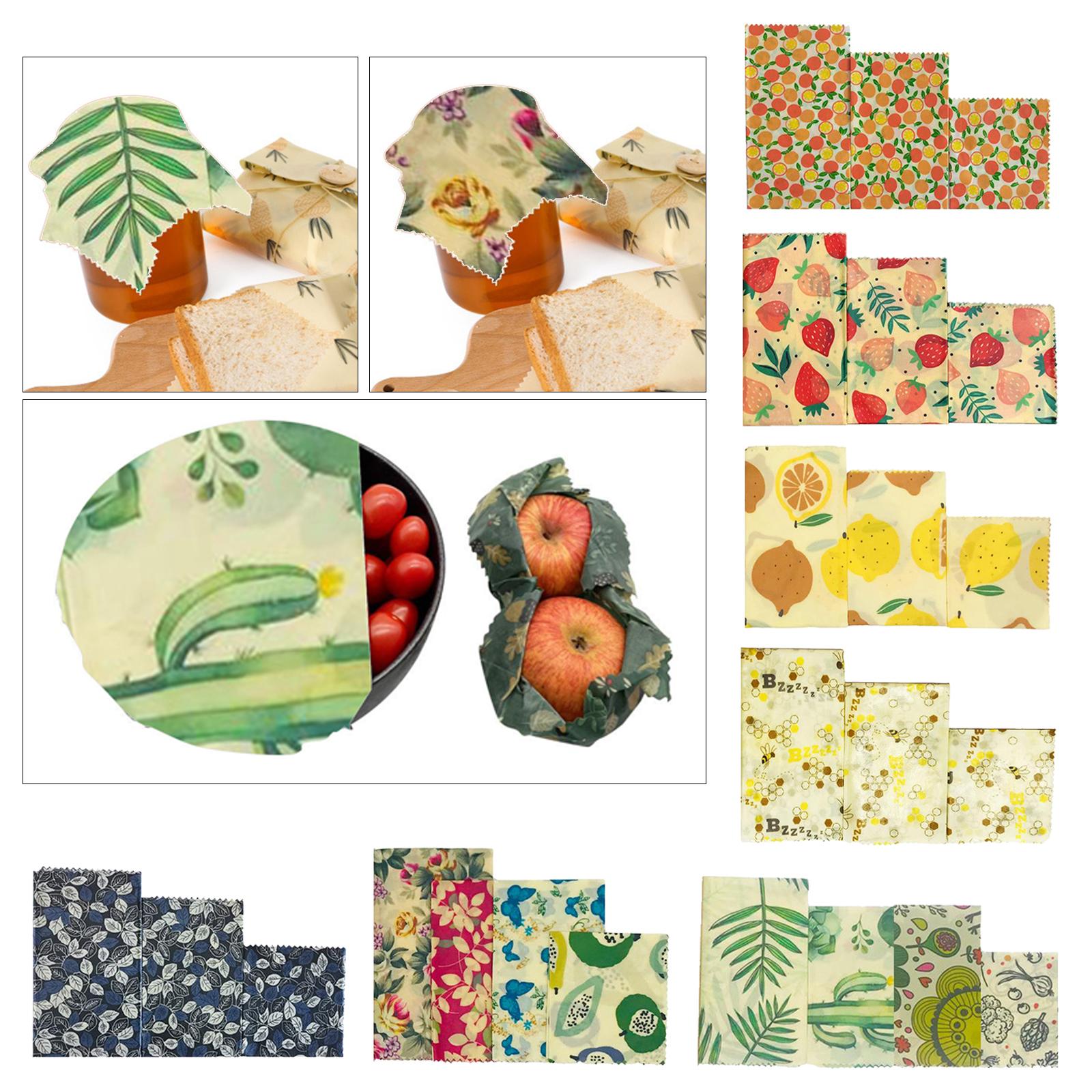4x Beeswax Food Wraps for Wrap - Beeswax Food Cover reseña y precio