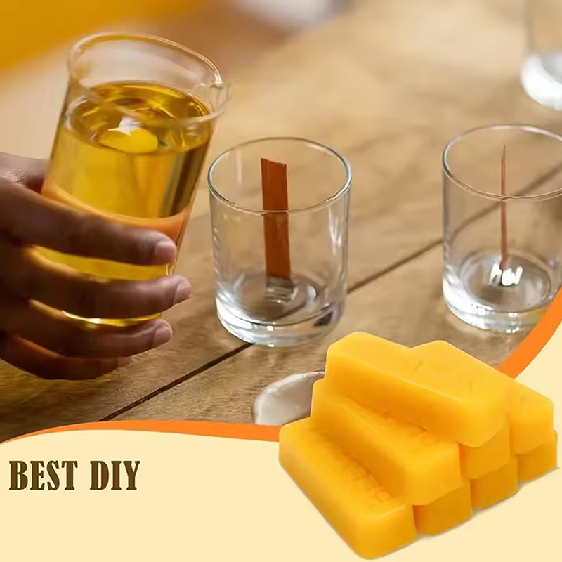 4/8pcs Pure Beeswax Blocks, Hi - Beeswax Wrap Reusable reseña y precio