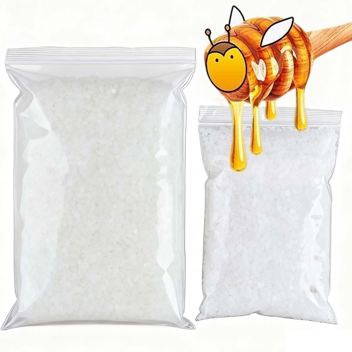 200g-1000g White Beeswax Pure  - Beeswax Wrap Reusable reseña y precio