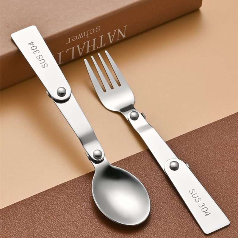 1PC/3PCS Stainless Steel Porta - Bamboo Cutlery Travel reseña y precio