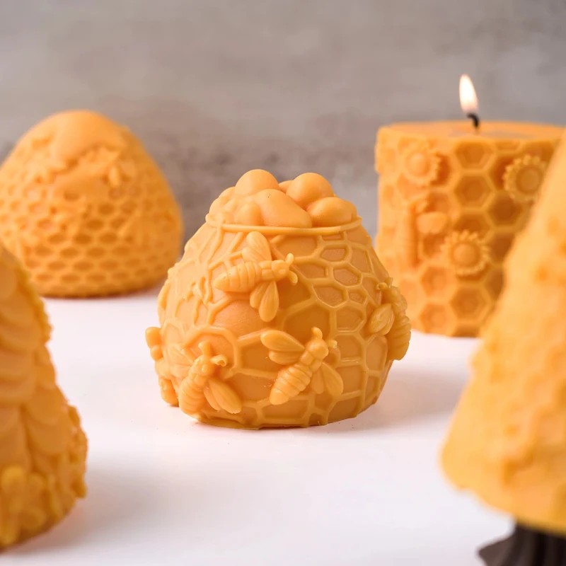 a top-quality 3d bee honeycomb - Beeswax Wrap Reusable reseña y precio