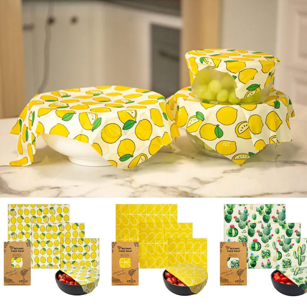 Reusable Food Fresh Keeping Cl - Beeswax Food Cover reseña y precio