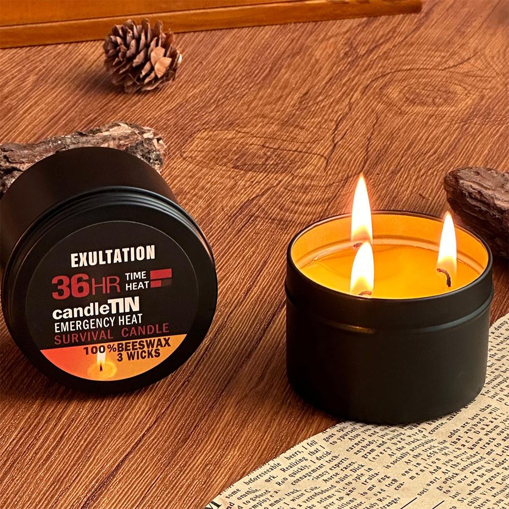 Emergency Candle 36 Hour 3 Wic - Beeswax Wrap Reusable reseña y precio